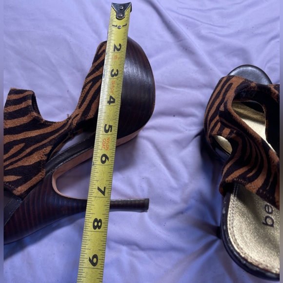 Bebe Platform Stilettos Slip-on Sandals Size 8 - Picture 10 of 16